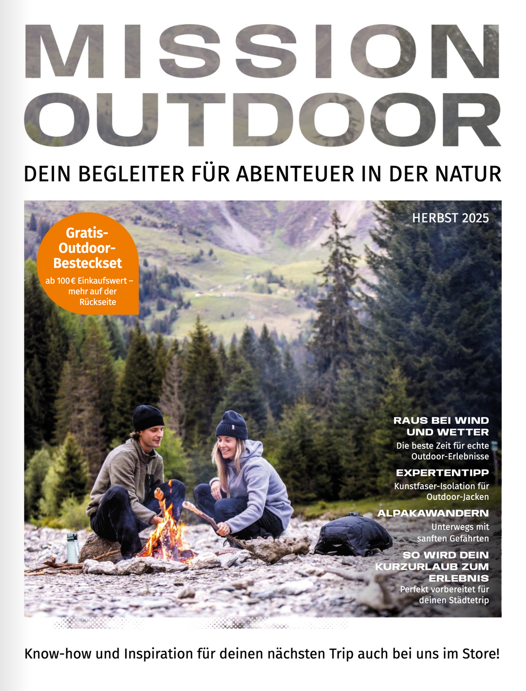 Mission Outdoor Magazin Herbst-Winter 2025