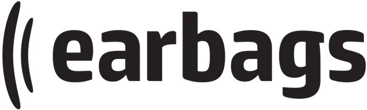 Earbags Logo – Ohrenschützer ohne Bügel für Komfort im Winter