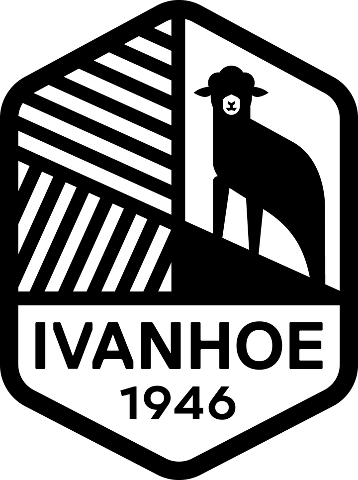 Ivanhoe Markenlogo - Premium Marke für nachhaltige Wollbekleidung